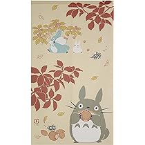 Amazon.co.jp: ジブリのれん となりのトトロ 「四季のれん 夏の色