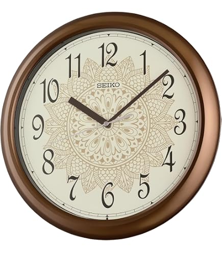 Seiko Clock Clock Radio Wave Seiko Next Time Brown Wood Grain
