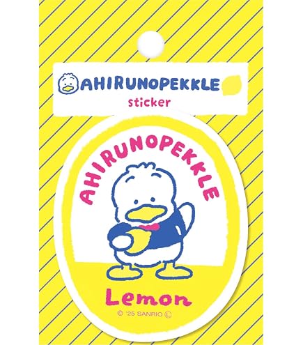 Amazon.co.jp: あひるのペックル[ステッカー]コレキラステッカー 