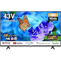 Amazon.co.jp: TCL 43V型 4K液晶テレビ Amazon Prime Video対応  