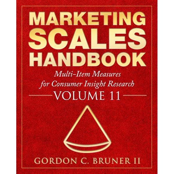 Amazon | Marketing Scales Handbook: Multi-Item Measures for