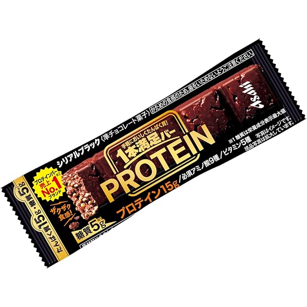 Amazon.co.jp: アサヒグループ食品 1本満足バー プロテイン