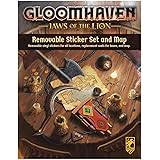Gloomhaven Cephalofair Games: Jaws of The Lion 剥がせるステッカーセット&マップ