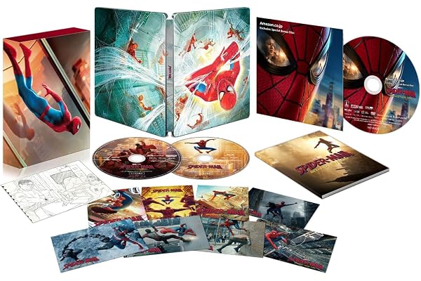 【Amazon.co.jp限定】スパイダーマン：ブランド・ニュー・デイ　プレミアム・スチールブック・エディション［４Ｋ ＵＨＤ ＋ ブルーレイ］ (ボーナスディスク付き) [Blu-ray]