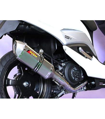 Amazon | HMS バーグマンストリート125EX バイクマフラー 8BJ