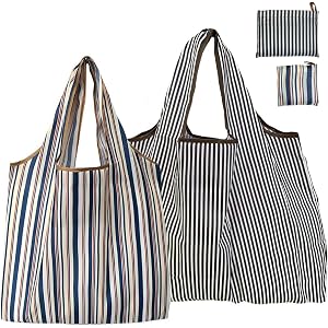 エコバッグ 折りたたみ 超コンパクト コンビニ 買い物袋 大きい 【2枚セット】かわいい 大容量 洗える 軽量 防水