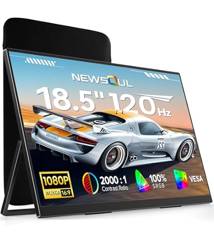 Amazon.co.jp: Newsoul モバイルモニター 23.8インチモバイル