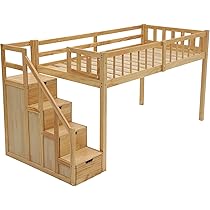 ロータイプ ロフトベッド 木製 システムベッド 子供ベッド ローハシゴ シングル 71-9VFN6SuL._AC_UL210_SR210,