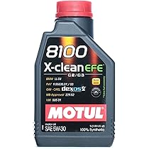 Amazon | Motul 8100 X-Clean EFE 5W-30 合成油 1リットル