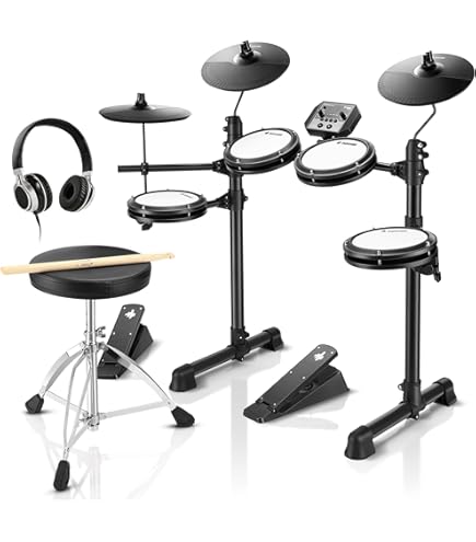 Amazon.co.jp: YAMAHA DTX452KS 自宅練習7点セット 電子ドラムセット