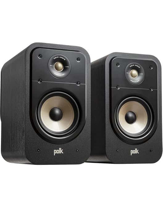 中古 Polk Audio RTi4 ブックシェルフスピーカー ペア (ブラック