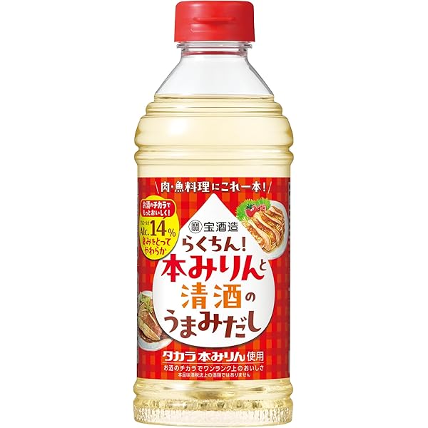 Amazon.co.jp: ミツカン ほんてり みりん風調味料 400ml×4本 : 食品