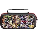 ドラゴンボール Switch ケース 大容量 Switch専用キャリーケース 防水 防汚 耐衝撃 旅行用 キャリングセット 小物収納可 持ち運び便利 Switch収納バッグ ゲーム収納20個付き