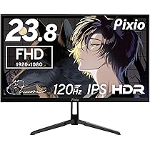 Amazon.co.jp: Pixio PX246 Wave ゲーミングモニター 23.8インチ 黒