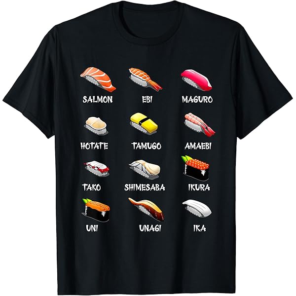 Amazon | 寿司が大好き Tシャツ | Tシャツ・カットソー 通販
