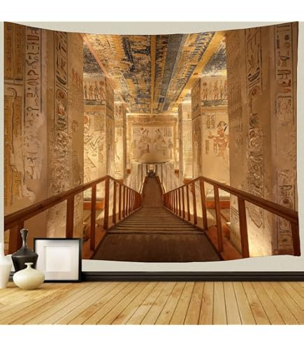 Amazon.co.jp: Haoyiyi エジプトタペストリー 壁掛け 古代エジプト神話