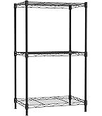 Amazon｜Amazonベーシック 3段スチールラック 棚 メタルラック