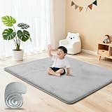 Huloosleep 極厚 プレイマット 厚手 3.5cm厚 防滑 防音 コーラルフリース 寝室 床暖房対応