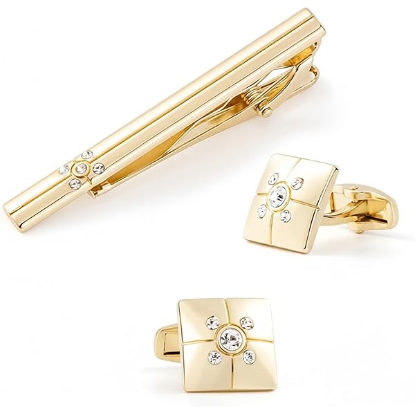 Amazon | 鎌倉カフス工房 水準器（青） カフス、タイピンセット