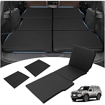 ランドクルーザー 250系 7人乗り専用 車中泊マット 段差解消 軽量 ブラック Amazon.co.jp: GIMUYA トヨタに適合 ランドクルーザー 250系 車中泊