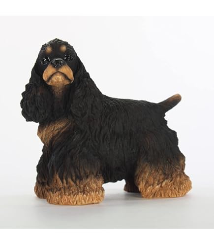 SANDICAST社サンドラブルー作コッカースパニエルの置物