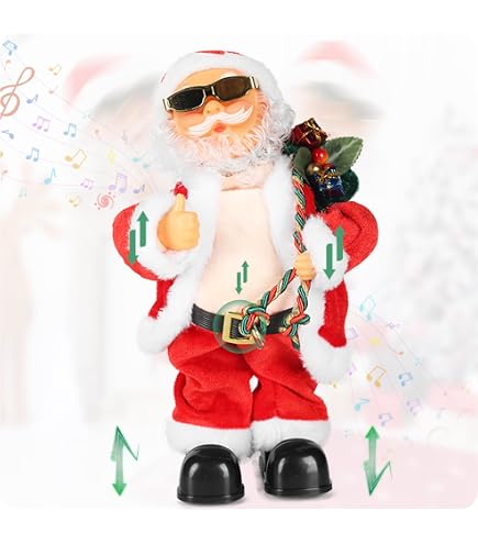 Amazon.co.jp: SdeNow Twerking Santa Claus, Musical Shaking HIPS