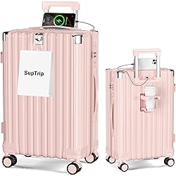 Amazon | [SUPBOX] スーツケース 機内持ち込み キャリーケース USB