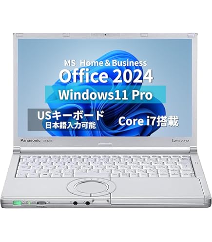 ☀美品＆薄型★最新Win11★8世代★特盛1TB★安心リカバリ★オフィス★即使用 Amazon.co.jp: 【MS Office H&B 2024】Win11 Pro /12型 ノートPC Pana