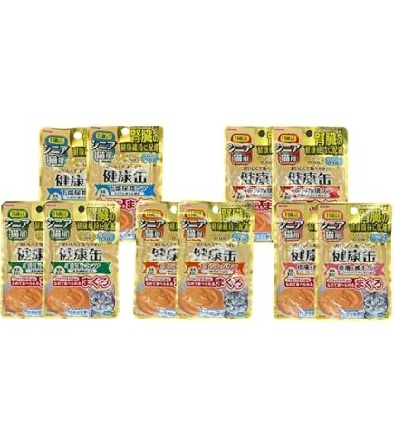 132袋入り 健康缶 猫用パウチ 腎臓の健康維持 エイジングケア まぐろ