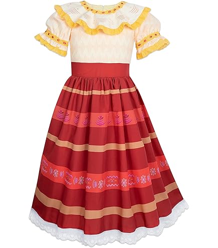 Amazon.co.jp: 魔法だらけの家 子供用 コスプレ衣装 ミラベル イサベラ