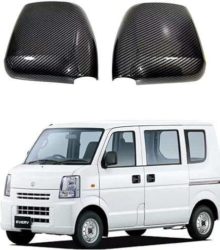 コウジ エブリィ DA64V ハロースペシャル メッキ ドアミラーカバー