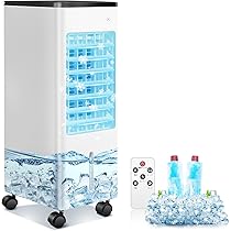 新品✨ 冷風機 冷風扇 ポータブルクーラー 10L 2025年モデル 2025最新型 冷風機 扇風機 冷風扇 卓上 ポータブルエアコン 氷