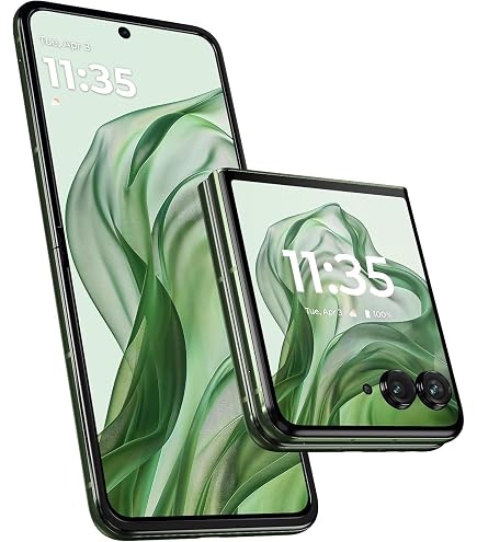 【☆NA(〜5/6)】Motorola razr 40s green Motorola Razr 40 5G Dual Sim 256GB Sage Green (8GB RAM) - Global