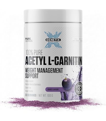 l carnitine powder by genetix review Nutrition Acetyl L-Carnitine 100g, Grape Size:150 gm ADDITIVA Vitamin B12 drinking, Meso Body