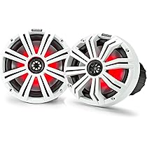 Amazon.co.jp: KICKER 6.5インチ ホワイトマリンスピーカー