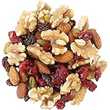 5種のナッツ＆フルーツ 1kg 富澤商店 ミックスナッツ ドライフルーツ 素焼き くるみ アーモンド レーズン クランベリー 業務用