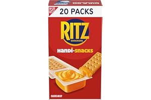 Handi-Snacks RITZ Crackers 'N Cheesy Dip Snack Packs, 20 Snack Packs