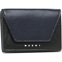 (新品)MARNI ブラック 三つ折り財布 マルニ MARNI MARNI 三つ折り財布 PFMI0097U0 P6533 レザー