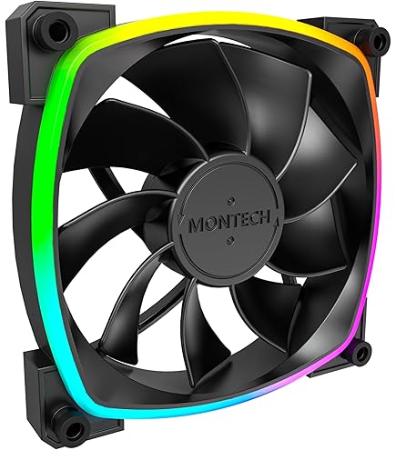Amazon.co.jp: Montech AX 140 ARGBファン – 1600PWM
