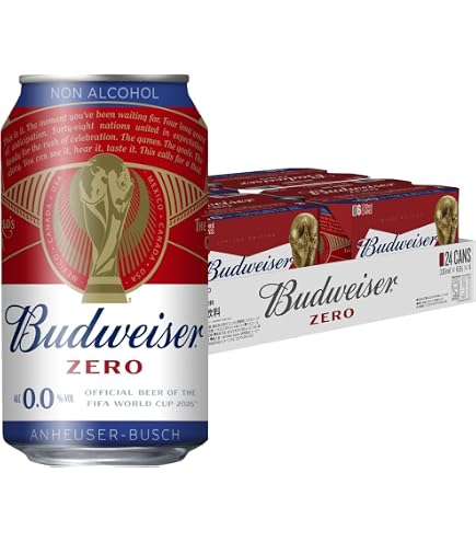 バドワイザー（Budweiser） ラガービール 24本 ケース販売