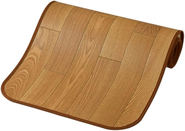 Wood grain kitchen mat. - 1