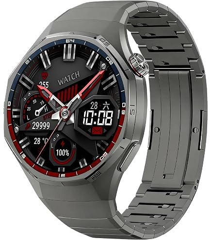 Amazon.co.jp: [Miimall] 対応 高級チタンバンド HUAWEI Watch GT4/GT3