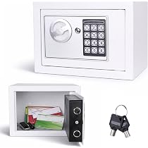 Amazon.co.jp: [MRG] 家庭用 金庫 小型 5L テンキー式 電子金庫