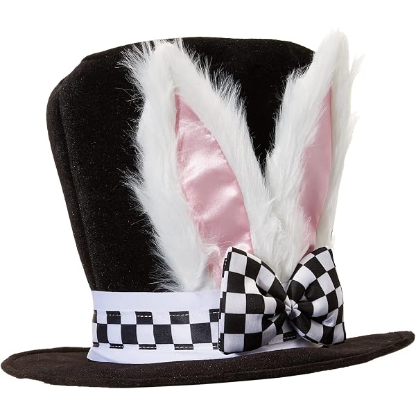 DomeStar Easter Hat, Bunny Ear Top Hat 