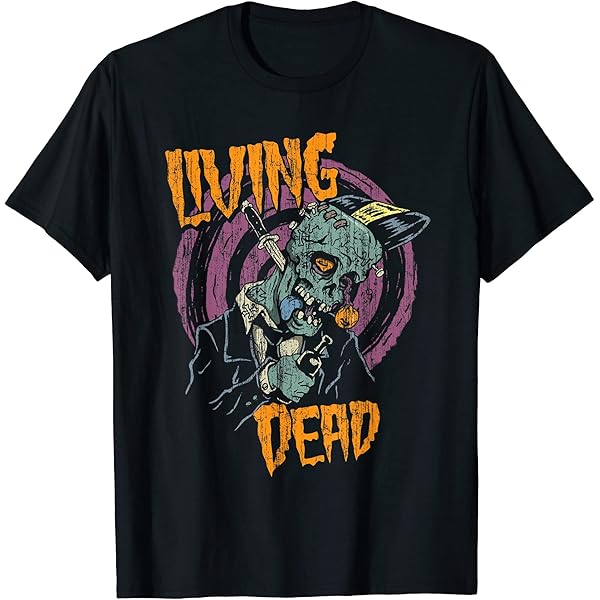 Amazon | サイコビリー ホラー パンクロック Tシャツ (HR