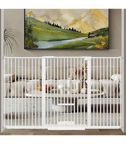 Amazon.co.jp: MAAOBR ペットゲート ベビーゲート 猫脱走防止フェンス