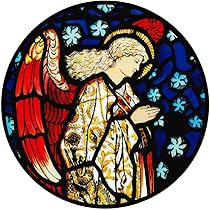 Amazon.co.jp: Winged Heart ステンドグラス シール ウィリアム