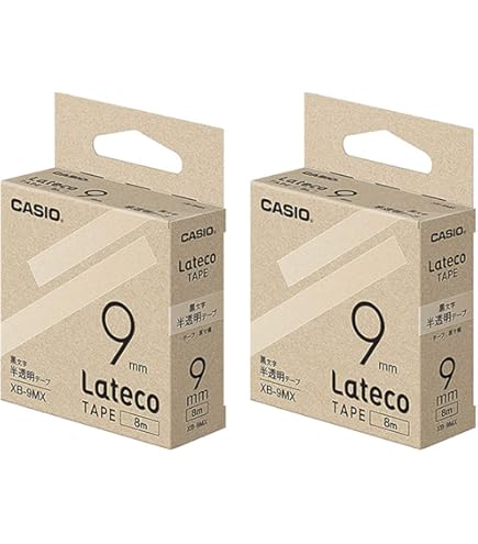 ラベルライター　CASIO Lateco テープセット付 EC-K10 | CASIO