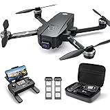 Holy Stone HS720E GPS Drone with 4K EIS UHD 130 FOV Camera for Adults Beginner, FPV Quadcopter with Brushless Motor, 2 Batter