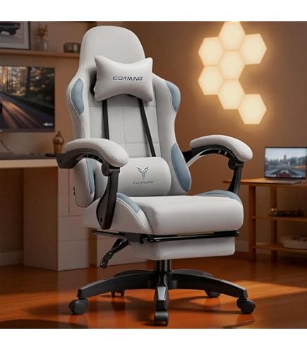 Amazon.co.jp: ASUS ROG Destrier Ergo ゲーミングチェア 未来的